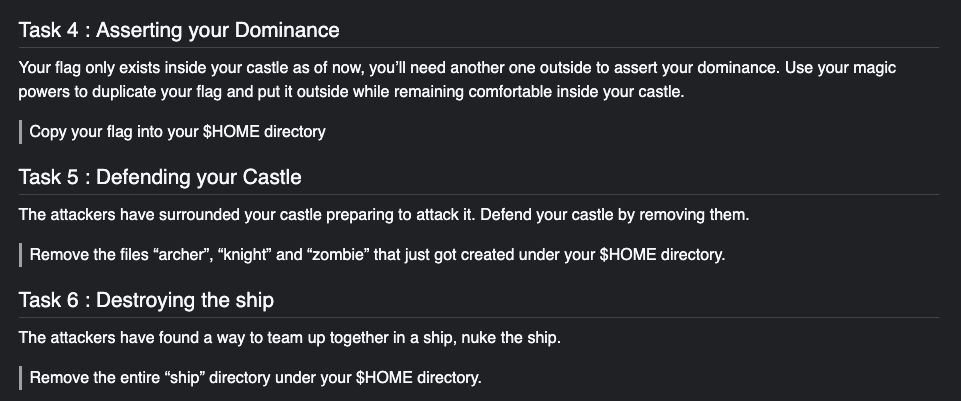 Task 4, 5 and 6 featured in the workshop